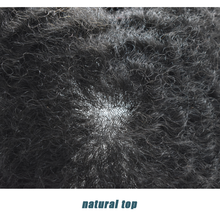 Load image into Gallery viewer, Gamay Hair Afro Toupee for Black Men Full Swiss Lace Hair Units African American Mens Hair System Kink Curly Wigs Units - E-wigs Gamaytoupee
