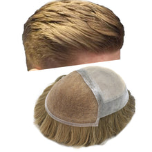 Load image into Gallery viewer, Gamay Hair LEF Toupee for Men Undetectable Lace Front Human Hair Replacement System For Men Toupee For Hair Loss - E-wigs Gamaytoupee
