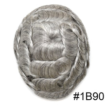 Load image into Gallery viewer, Gamay Hair Thin Skin0.06mm V-looped  Mens Hair Replacement System Transparent Toupee For Men Invisible Mens Hair Piece For Hair Loss - E-wigs Gamaytoupee