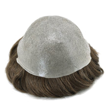 Load image into Gallery viewer, Gamay Hair Ultra Thin Skin 0.04mm V-looped Mens Toupee  Remy Human Hair  With Invisable Hairline Hair System Toupee for Men For Hair Loss - E-wigs Gamaytoupee