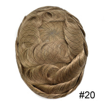 Load image into Gallery viewer, Gamay Hair Ultra Thin Skin 0.04mm V-looped Mens Toupee  Remy Human Hair  With Invisable Hairline Hair System Toupee for Men For Hair Loss - E-wigs Gamaytoupee