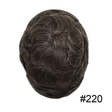 Charger l'image dans la galerie, Gamay Hair P1-4-8 French Lace Men's Hair System Durable Tape Attached PU Around Perimeter Men's Hairpiece - E-wigs Gamaytoupee