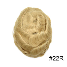 Load image into Gallery viewer, Gamay Hair Ultra Thin Skin 0.04mm V-looped Mens Toupee  Remy Human Hair  With Invisable Hairline Hair System Toupee for Men For Hair Loss - E-wigs Gamaytoupee