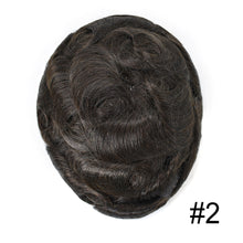 Charger l'image dans la galerie, Gamay Hair P1-4-8 French Lace Men's Hair System Durable Tape Attached PU Around Perimeter Men's Hairpiece - E-wigs Gamaytoupee