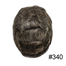 Charger l'image dans la galerie, Gamay Hair P1-4-8 French Lace Men's Hair System Durable Tape Attached PU Around Perimeter Men's Hairpiece - E-wigs Gamaytoupee