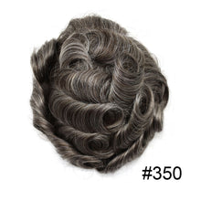 Charger l'image dans la galerie, Gamay Hair P1-4-8 French Lace Men's Hair System Durable Tape Attached PU Around Perimeter Men's Hairpiece - E-wigs Gamaytoupee