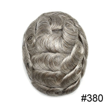 Charger l'image dans la galerie, Gamay Hair P1-4-8 French Lace Men's Hair System Durable Tape Attached PU Around Perimeter Men's Hairpiece - E-wigs Gamaytoupee