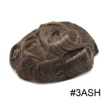 Load image into Gallery viewer, Gamay Hair PAPY-J Mens Toupee 0.12MM Clear Poly Hairpieces Invisible Hairline Remy Human Hair Units Durable Hair Replacement System For Men - E-wigs Gamaytoupee