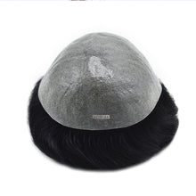 Load image into Gallery viewer, Gamay Hair Ultra Thin Skin 0.04mm V-looped Mens Toupee  Remy Human Hair  With Invisable Hairline Hair System Toupee for Men For Hair Loss - E-wigs Gamaytoupee