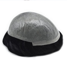 Load image into Gallery viewer, Gamay Hair Ultra Thin Skin 0.04mm V-looped Mens Toupee  Remy Human Hair  With Invisable Hairline Hair System Toupee for Men For Hair Loss - E-wigs Gamaytoupee