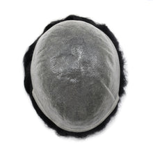 Load image into Gallery viewer, Gamay Hair Ultra Thin Skin 0.04mm V-looped Mens Toupee  Remy Human Hair  With Invisable Hairline Hair System Toupee for Men For Hair Loss - E-wigs Gamaytoupee