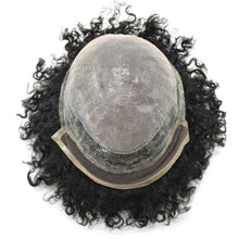 Load image into Gallery viewer, all colors men's toupee hair replacement system men's hair unit men's hair wigs
