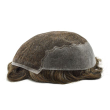 Load image into Gallery viewer, Gamay Hair Q6 Men's Toupee: The Ultimate in Comfort, Breathability, and Natural Appearance with Swiss Materials - E-wigs Gamaytoupee