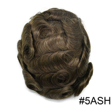 Load image into Gallery viewer, Gamay Hair PAPY-J Mens Toupee 0.12MM Clear Poly Hairpieces Invisible Hairline Remy Human Hair Units Durable Hair Replacement System For Men - E-wigs Gamaytoupee