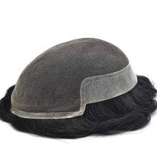 Load image into Gallery viewer, Gamay Hair BX2 Mens Toupee- Premium Men's Hair System with French Lace Front and Natural Hairline - E-wigs Gamaytoupee