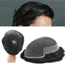 Load image into Gallery viewer, Gamay Hair BX2 Mens Toupee- Premium Men's Hair System with French Lace Front and Natural Hairline - E-wigs Gamaytoupee