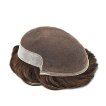 Load image into Gallery viewer, Gamay Hair BX2 Mens Toupee- Premium Men's Hair System with French Lace Front and Natural Hairline - E-wigs Gamaytoupee