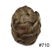 Charger l'image dans la galerie, all colors men's toupee hair replacement system men's hair unit men's hair wigs
