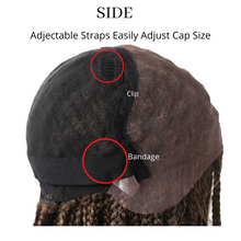 Load image into Gallery viewer, Gamay Hair LL603836C Long Braids Lace Front Wigs Hand Tied Heat Resistant Fiber Braided Hairstyle Box Braids Natural Looking 6 1/2"x13" For Black Women - E-wigs Gamaytoupee