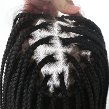 Load image into Gallery viewer, Gamay Hair LL603836C Long Braids Lace Front Wigs Hand Tied Heat Resistant Fiber Braided Hairstyle Box Braids Natural Looking 6 1/2"x13" For Black Women - E-wigs Gamaytoupee