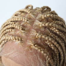 Load image into Gallery viewer, Gamay Hair LL603836C Long Braids Lace Front Wigs Hand Tied Heat Resistant Fiber Braided Hairstyle Box Braids Natural Looking 6 1/2"x13" For Black Women - E-wigs Gamaytoupee