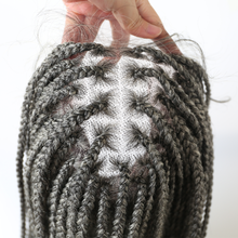 Load image into Gallery viewer, Gamay Hair LL603836C Long Braids Lace Front Wigs Hand Tied Heat Resistant Fiber Braided Hairstyle Box Braids Natural Looking 6 1/2"x13" For Black Women - E-wigs Gamaytoupee