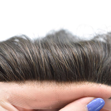 Load image into Gallery viewer, Gamay Hair OCTAGON Men's Toupee,Human Hair System with French Lace and Poly Coating for Natural Look and Durability - E-wigs Gamaytoupee