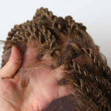 Load image into Gallery viewer, Gamay Hair LL603663A Box Braided Wig Kanekalon Synthetic Baby Hair Swiss Lace Front Glue-less Micro Hand Braided Heat Friendlly Fiber Swiss Lace Braided Wigs For Black Women - E-wigs Gamaytoupee