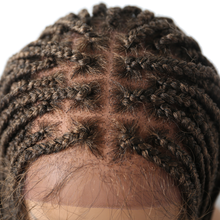 Load image into Gallery viewer, Gamay Hair LL603836C Long Braids Lace Front Wigs Hand Tied Heat Resistant Fiber Braided Hairstyle Box Braids Natural Looking 6 1/2"x13" For Black Women - E-wigs Gamaytoupee