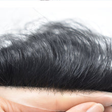 Lade das Bild in den Galerie-Viewer, Gamay Hair Pro-Grade Thin Skin 0.06mm New V-looped Mens Hair Replacement System Transparent Toupee For Men Invisible Hairpiece For Hair Loss - Gamay Hair
