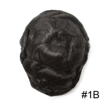 Charger l&#39;image dans la galerie, Gamay Hair BX2 Mens Toupee- Premium Men&#39;s Hair System with French Lace Front and Natural Hairline - E-wigs Gamaytoupee
