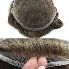 Load image into Gallery viewer, Gamay Hair Q6 Men&#39;s Toupee: The Ultimate in Comfort, Breathability, and Natural Appearance with Swiss Materials - E-wigs Gamaytoupee
