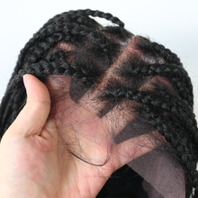 Carica l&#39;immagine nel visualizzatore di Gallery, Gamay Hair LL603836C Long Braids Lace Front Wigs Hand Tied Heat Resistant Fiber Braided Hairstyle Box Braids Natural Looking 6 1/2&quot;x13&quot; For Black Women - E-wigs Gamaytoupee
